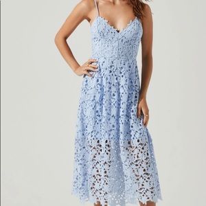 ASTR the label periwinkle dress - worn once